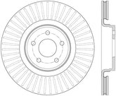 StopTech 14.5+ Ford Focus ST Front Left Slotted Performance Rotor